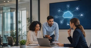 Sleek Cloud ERP Interface