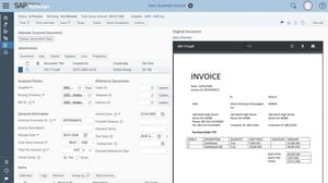 Intelligenter Rechnungsscan für Lieferantenrechnungen in SAP Business ByDesign