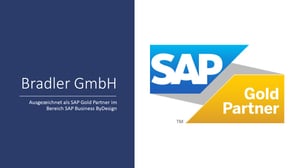 Die Bradler GmbH ist SAP Gold Partner