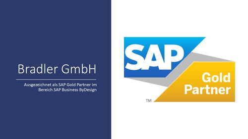SAP Gold Partner Auszeichnung