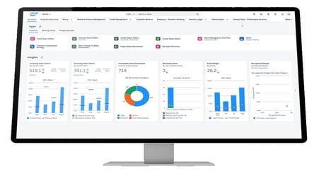 SAP S/4HANA Cloud Bildschirm