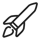 Dark ICON - Space-Rocket-Flying--Streamline-Streamline-3.0.svg