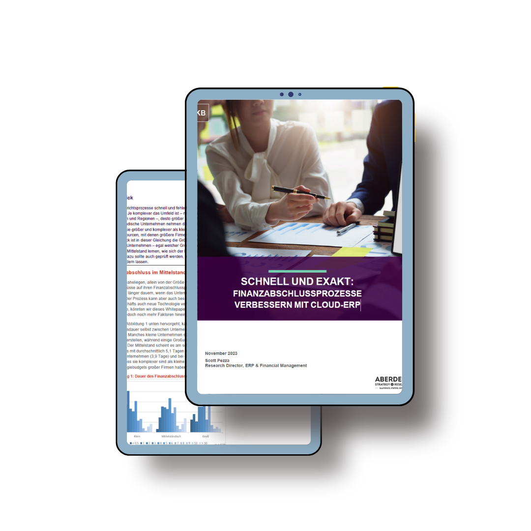 Finanzen verbessern mit Cloud ERP: Download Whitepaper