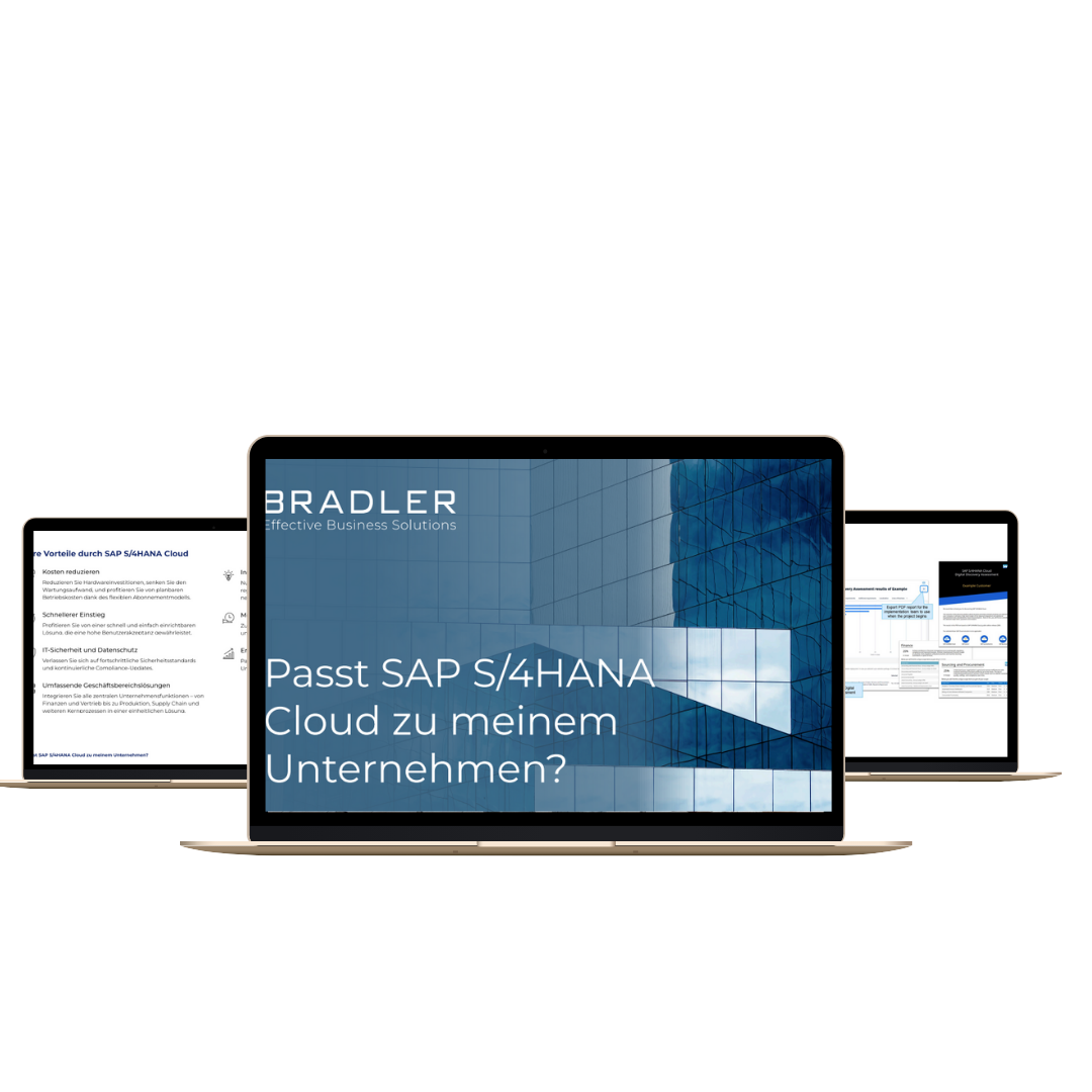 Passt SAP S/4HANA Cloud zu meinem Unternehmen Passt SAP S/4HANA Cloud zu meinem Unternehmen
